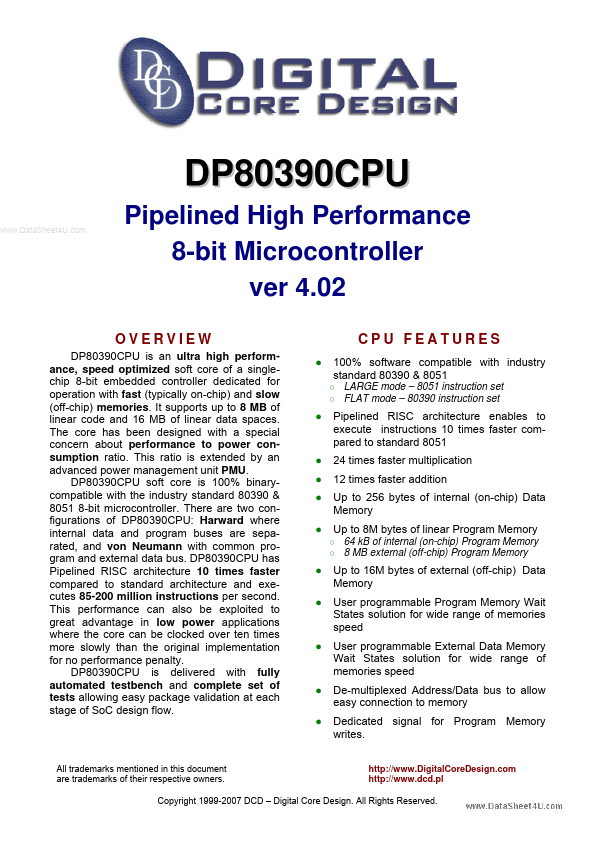 DP80390CPU