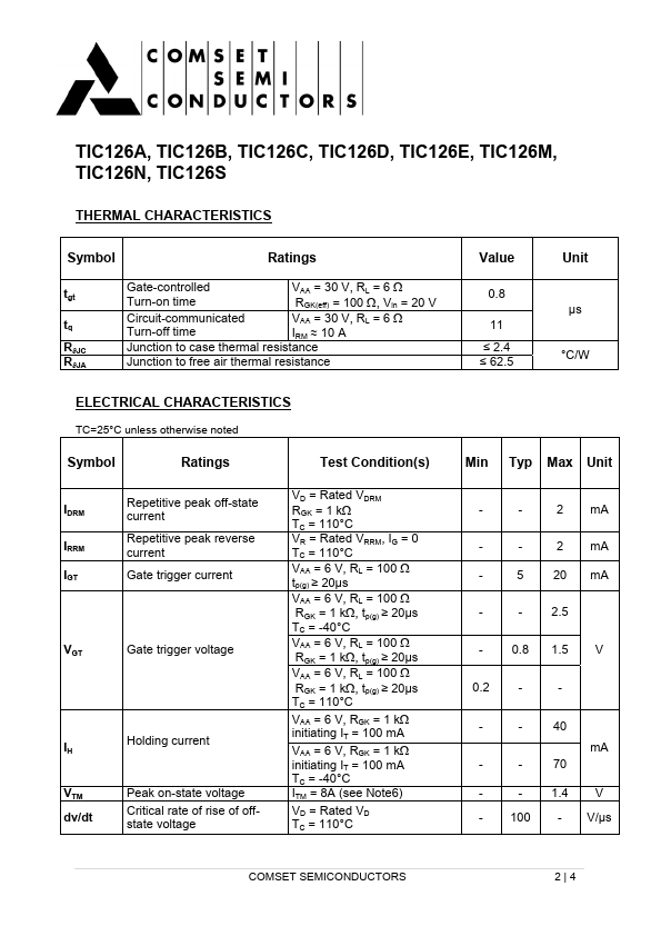 TIC126B