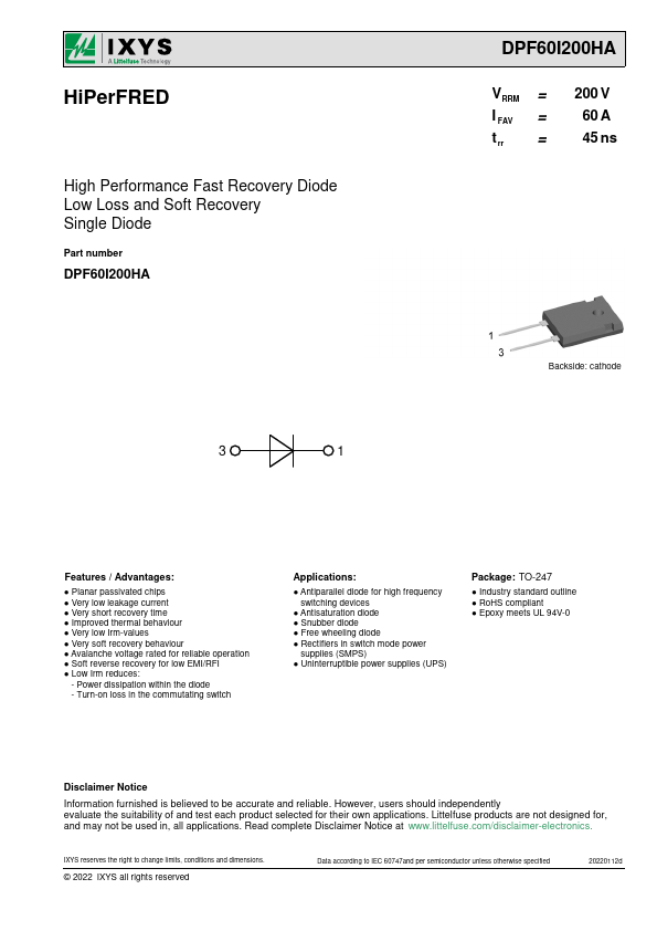 DPF60I200HA