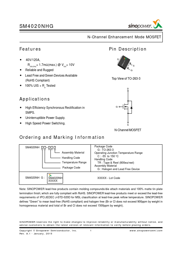 SM4020NHG