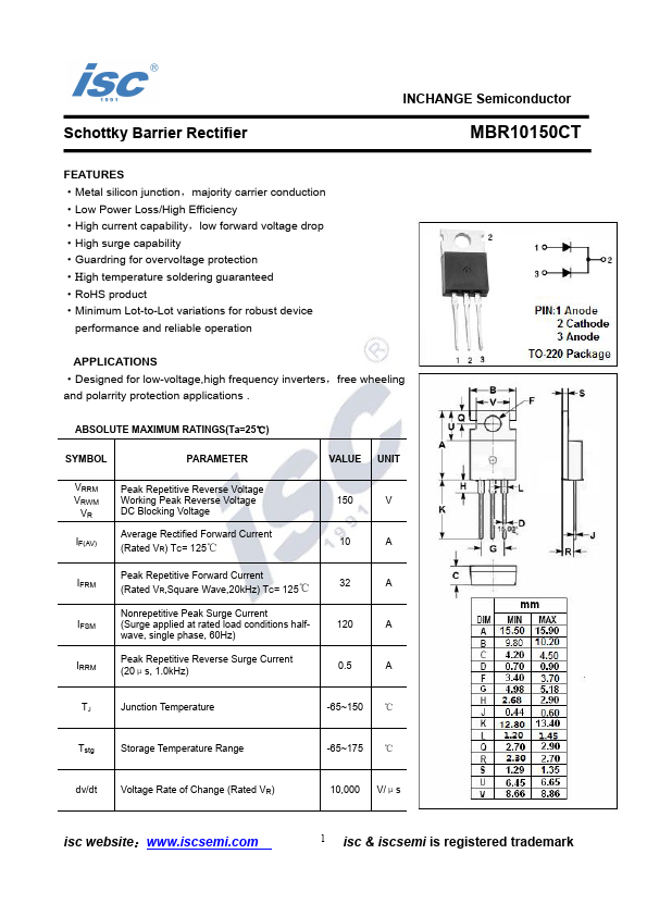 MBR10150CT