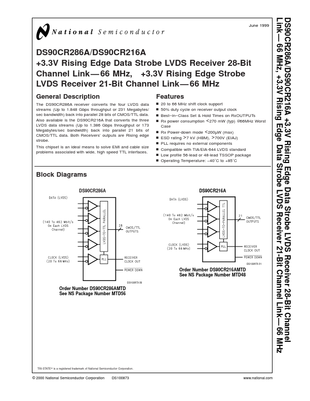 DS90CR286A