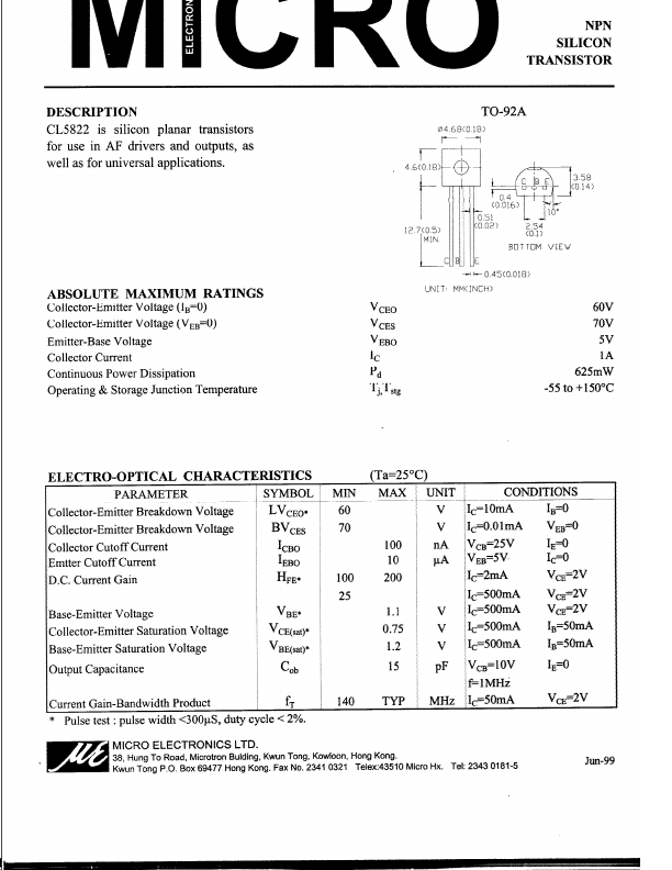 CL5822