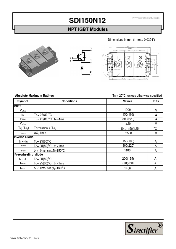 SDI150N12