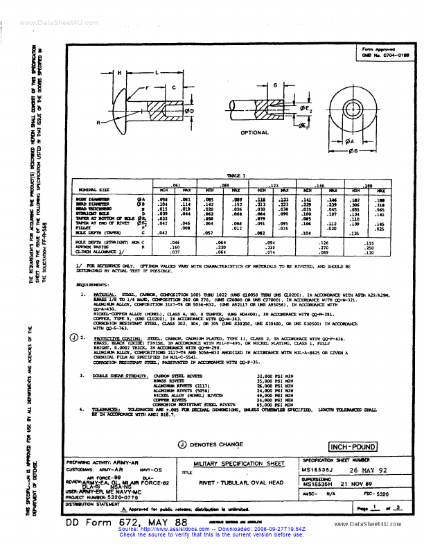 MS16535-xx