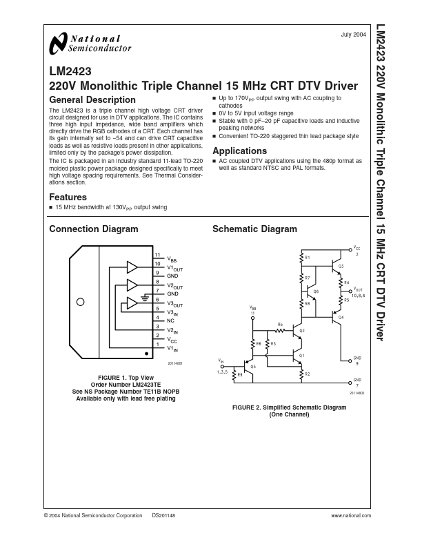 LM2423TE