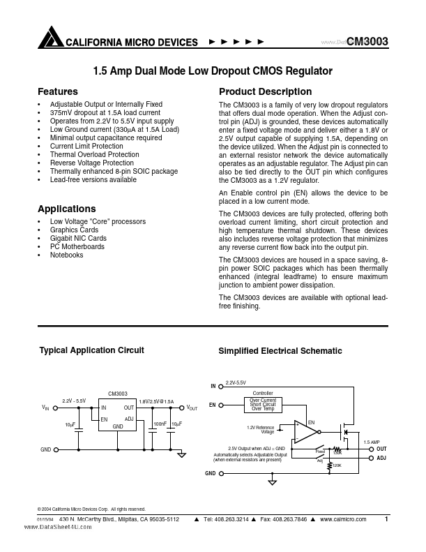 CM3003