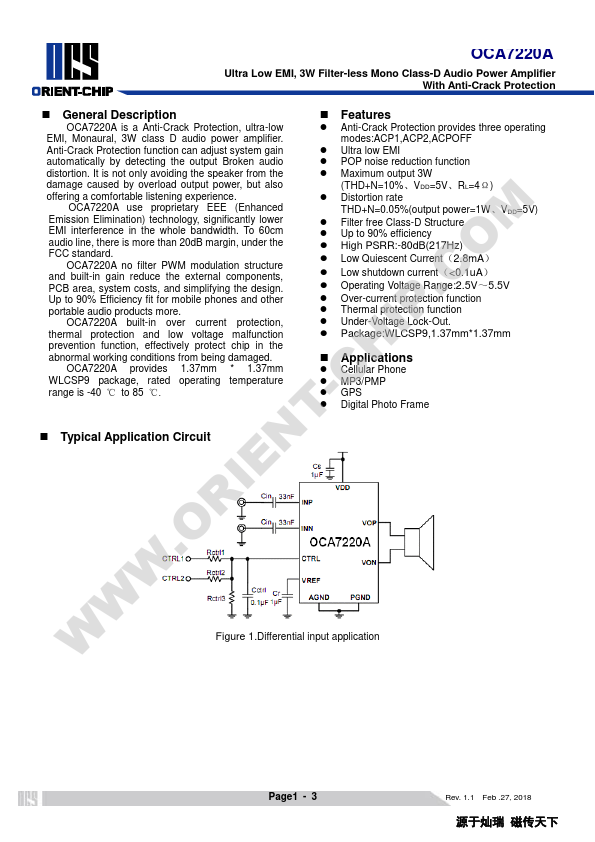 OCA7220A