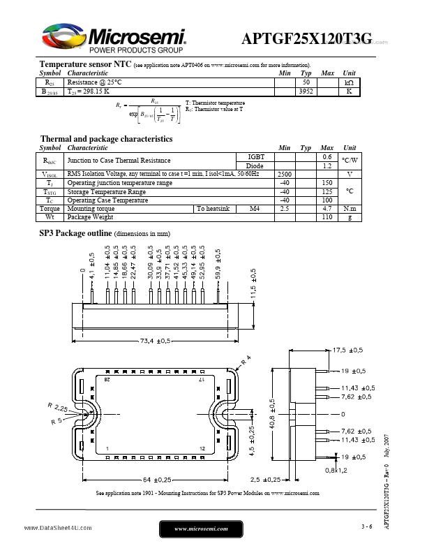 APTGF25X120T3G