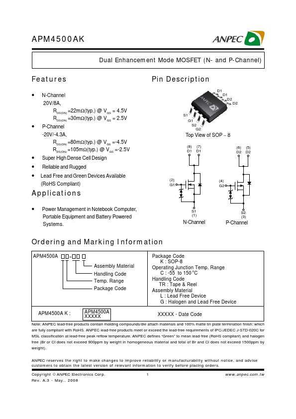 APM4500AK