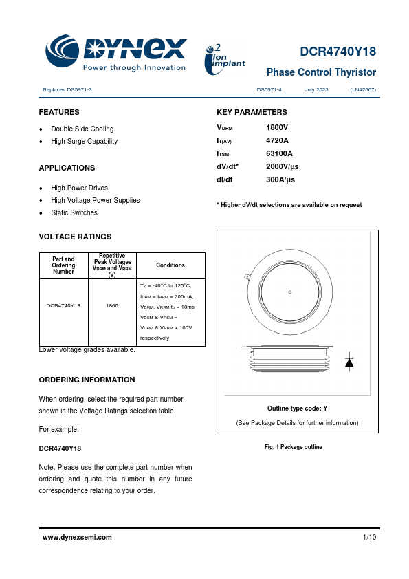 DCR4740Y18