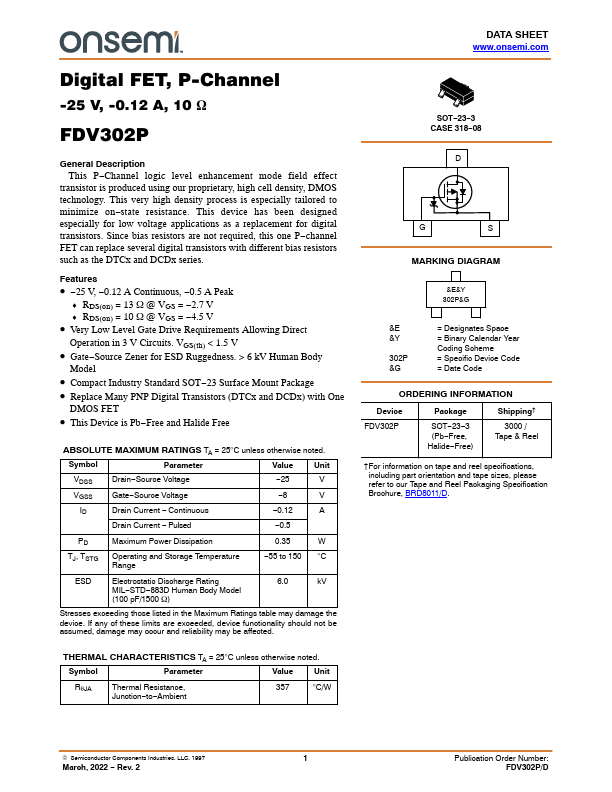 FDV302P