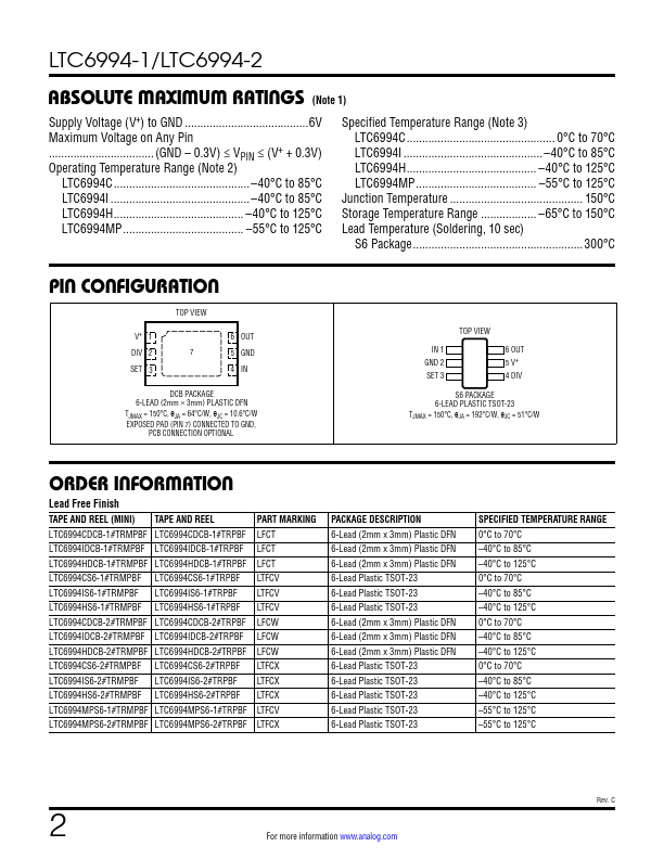 LTC6994-1