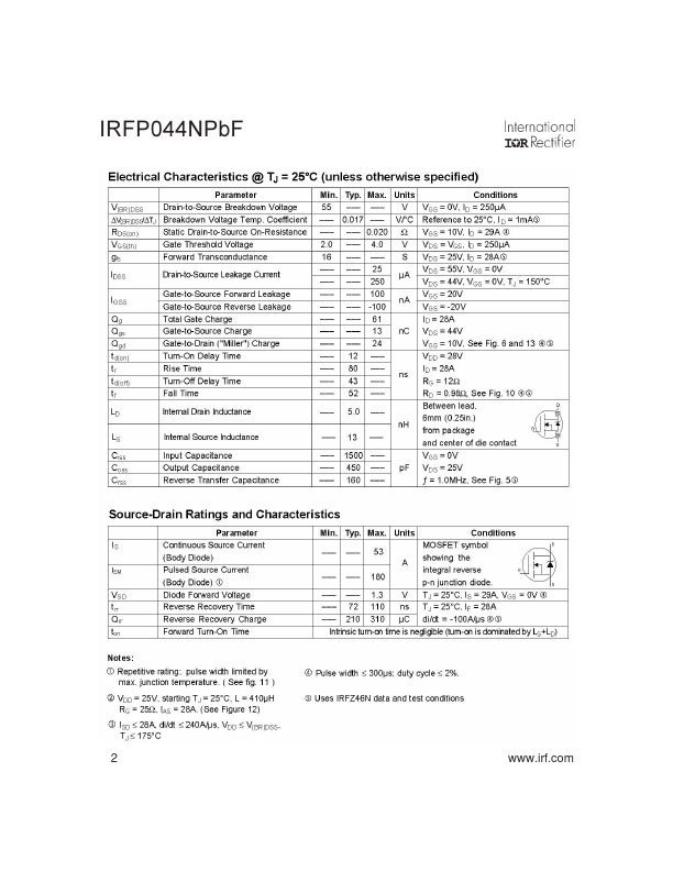 IRFP044NPbF