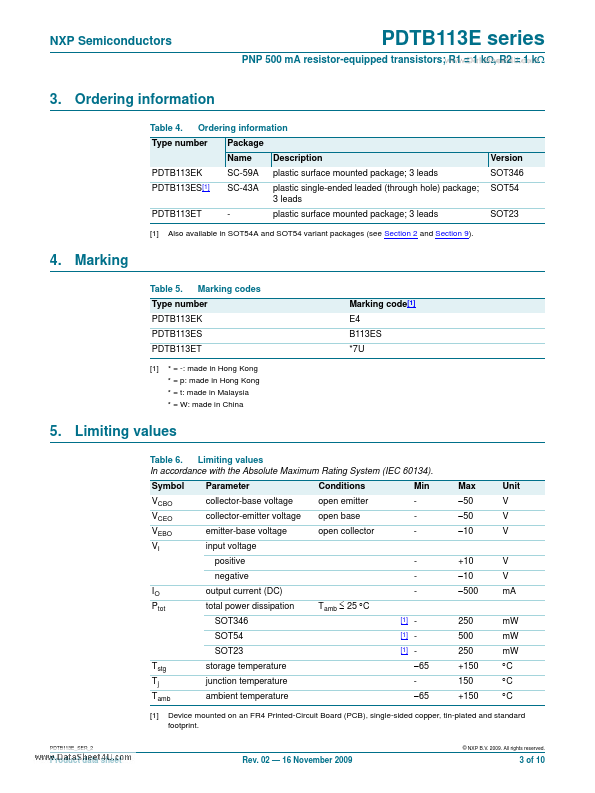 PDTB113E