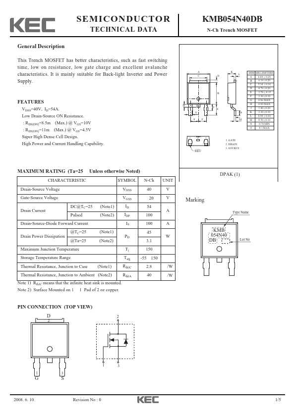 KMB054N40DB