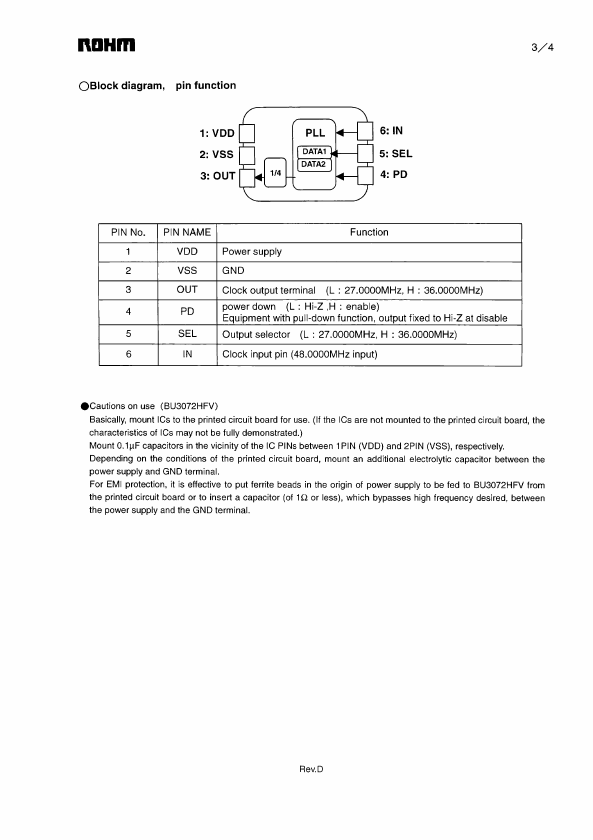 BU3072HFV