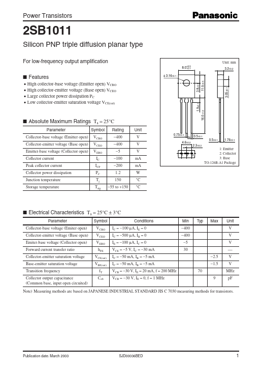 2SB1011