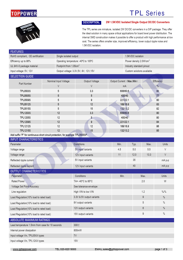 TPL0512S