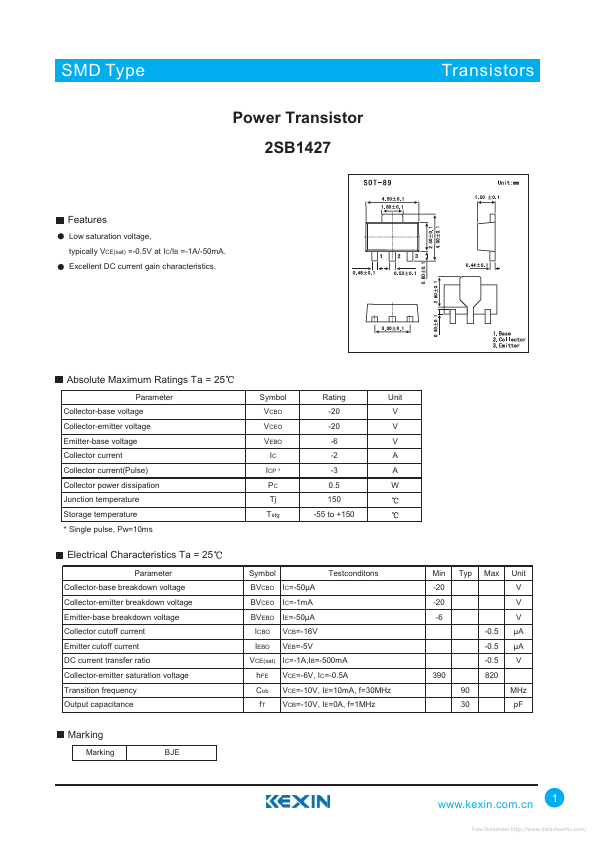 2SB1427