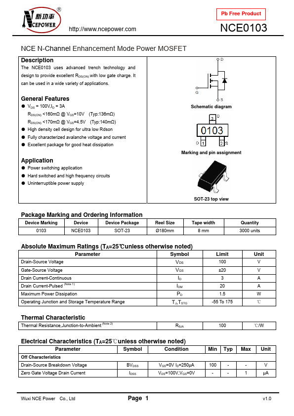 NCE0103