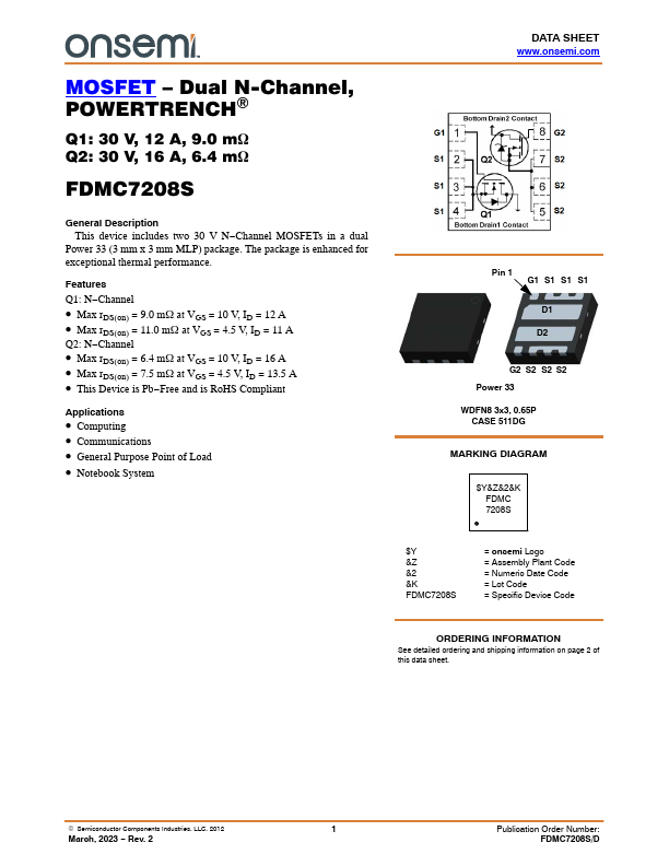 FDMC7208S