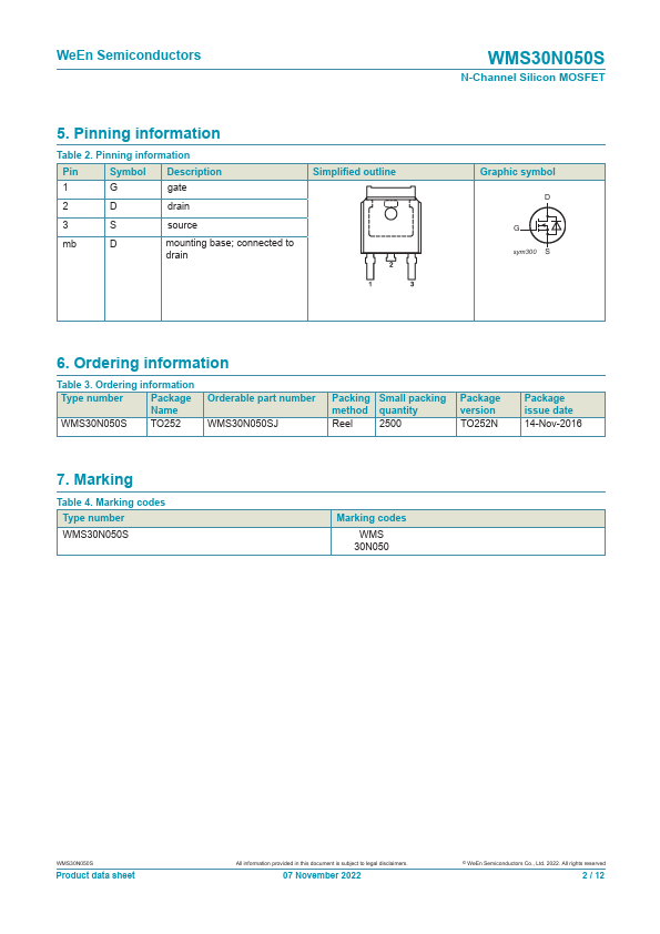 WMS30N050S