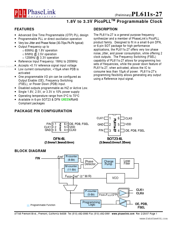 PL611S-27