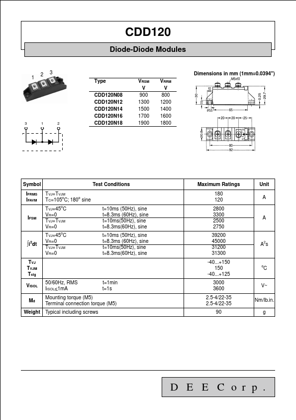 CDD120N12