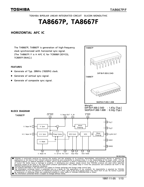 TA8667F