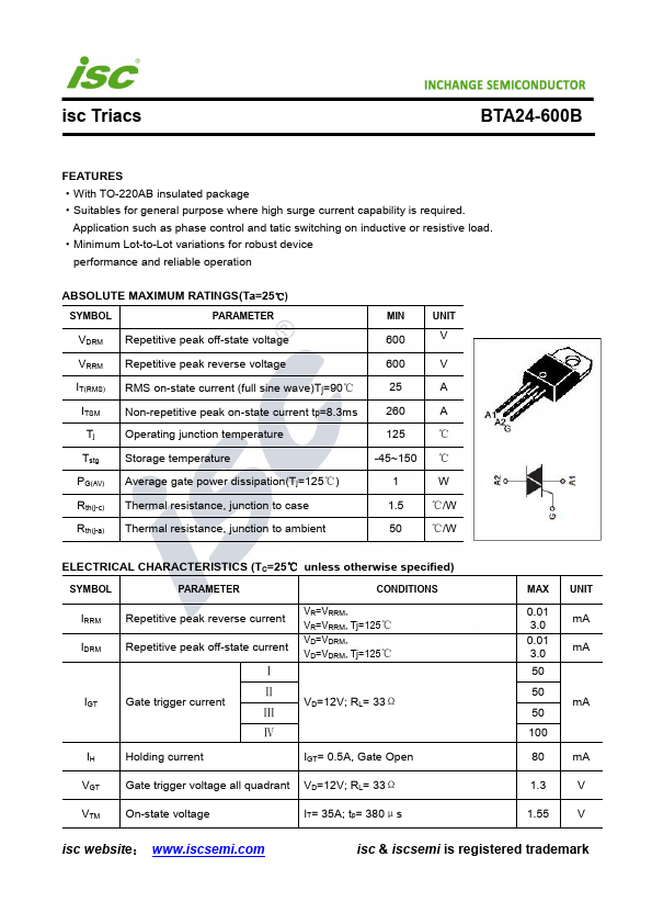 BTA24-600B