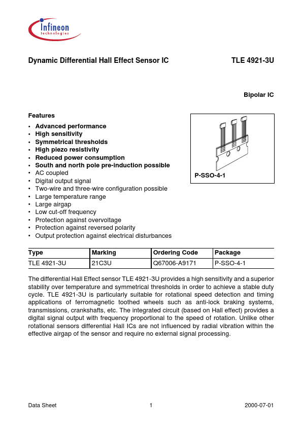 TLE4921-3U