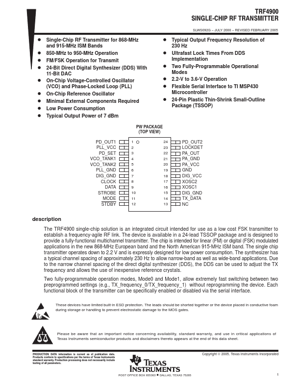 TRF4900