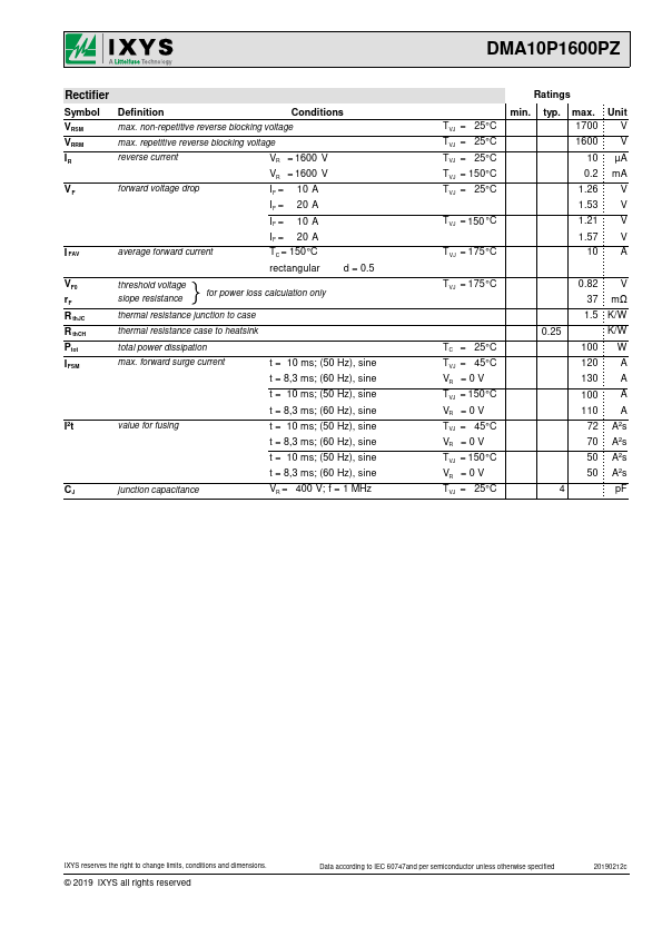 DMA10P1600PZ