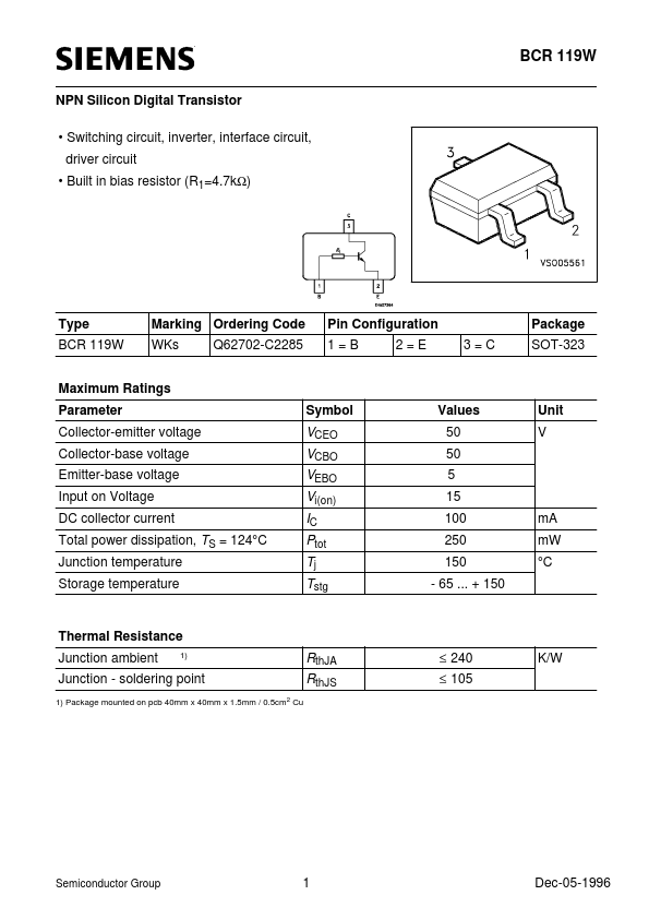 BCR119W