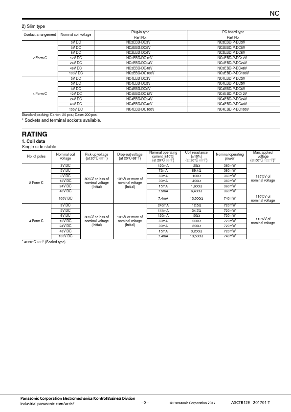 NC2D-P-AC24V