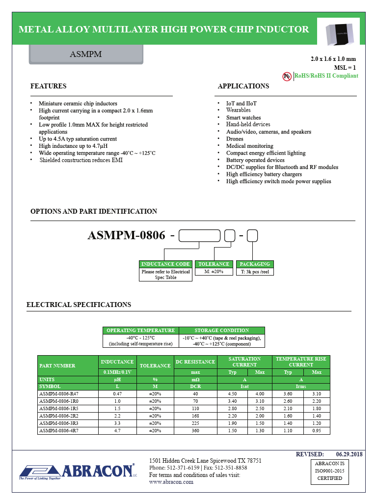 ASMPM-0806-3R3