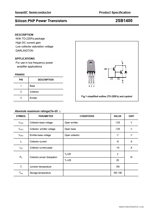 2SB1400