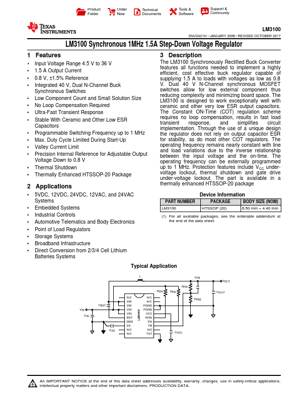 LM3100