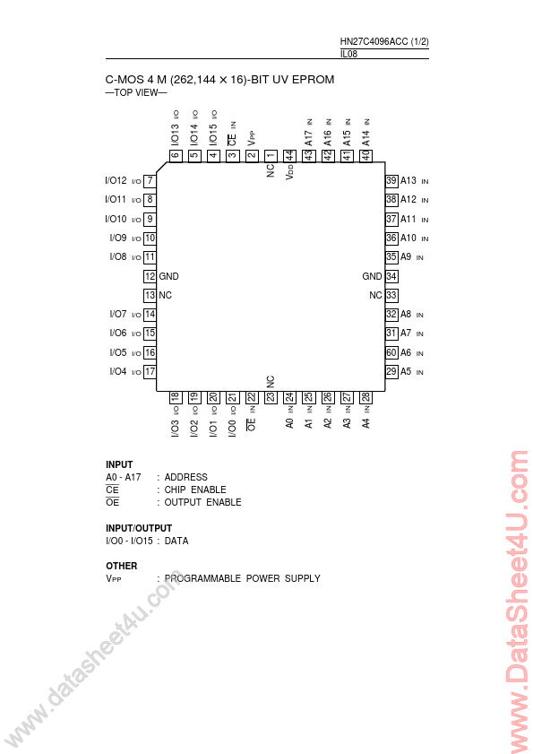 HN27C4096ACC