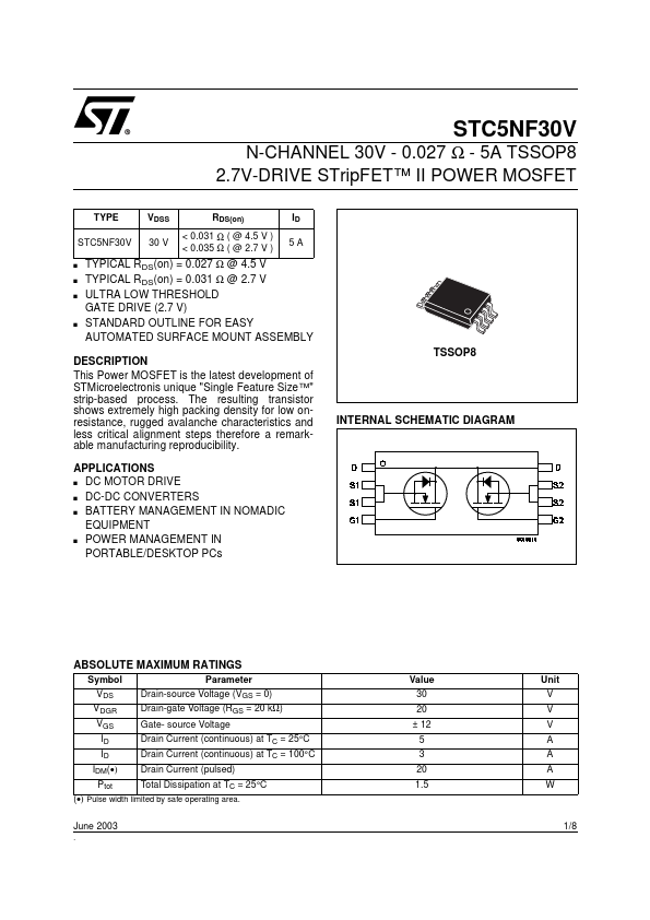 STC5NF30V