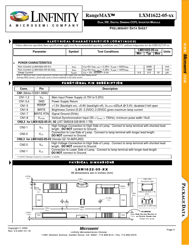 LMX1622-05-02