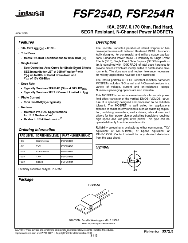 FSF254R