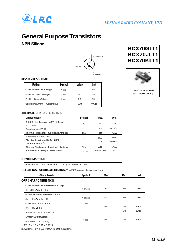 BCX70GLT1