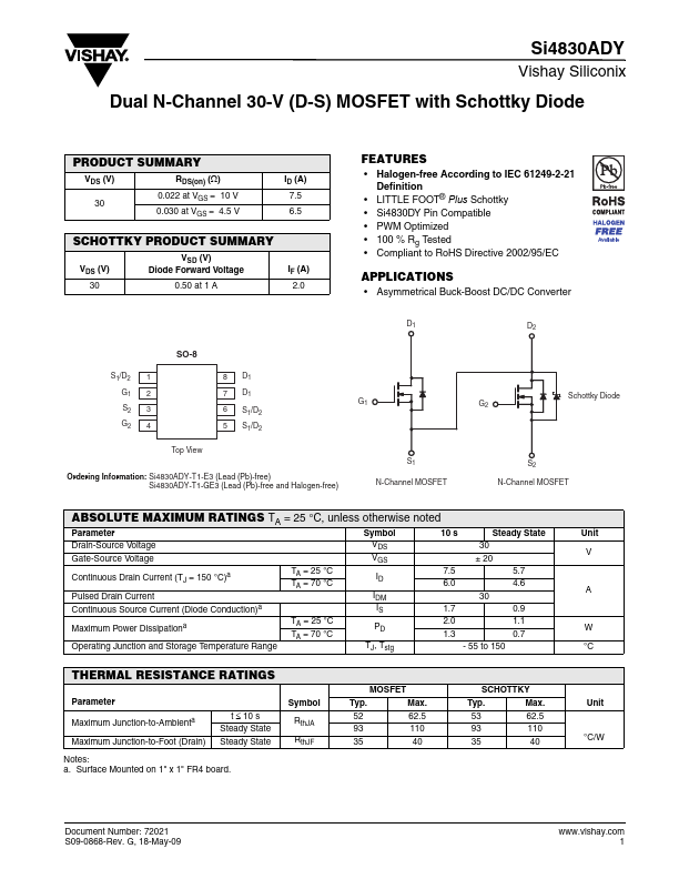 Si4830ADY