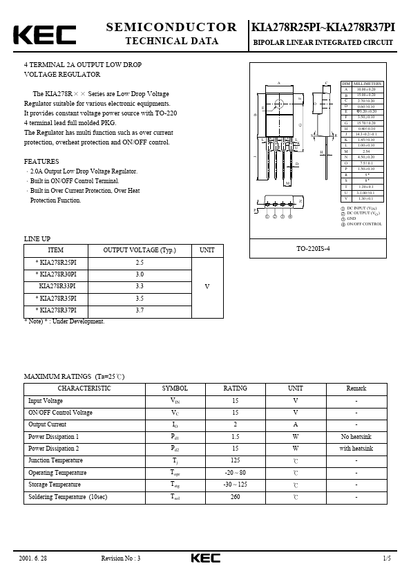 KIA278R30PI