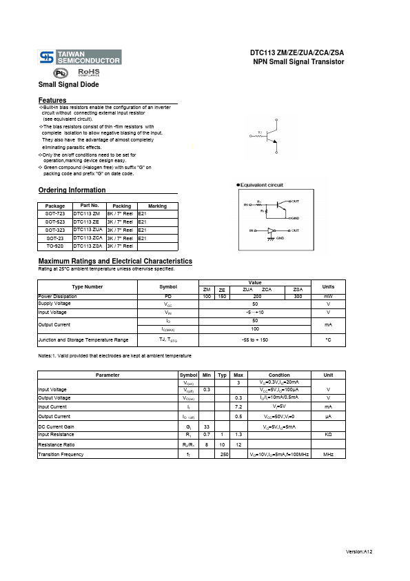 DTC113ZCA