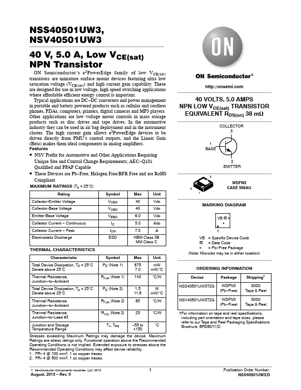 NSV40501UW3