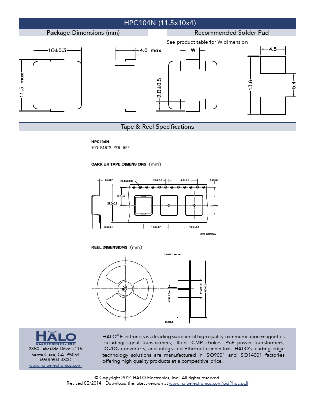 HPC104N-1R0MTR