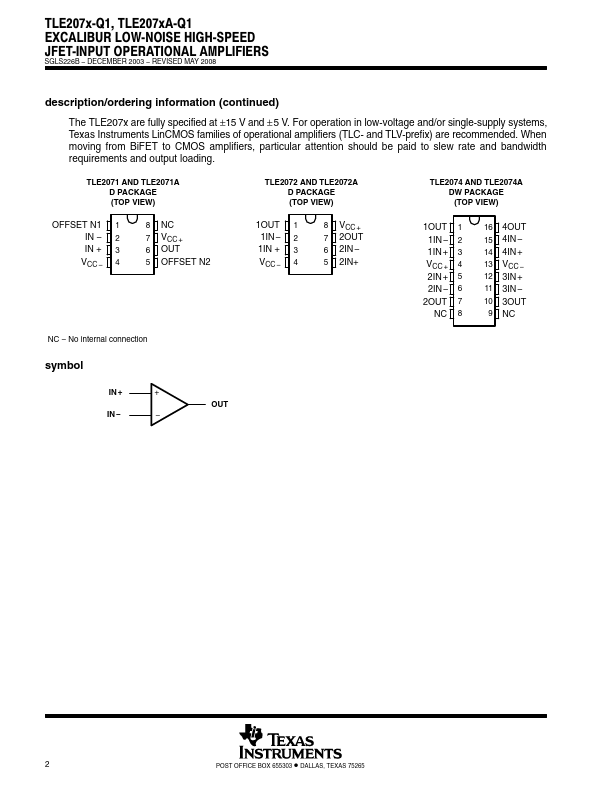 TLE2072-Q1